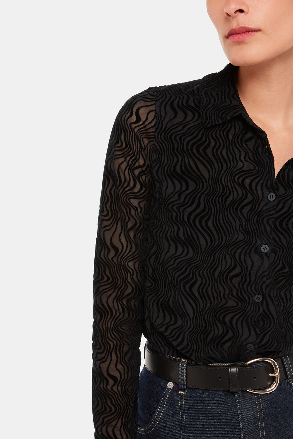 Squiggle Mesh Shirt