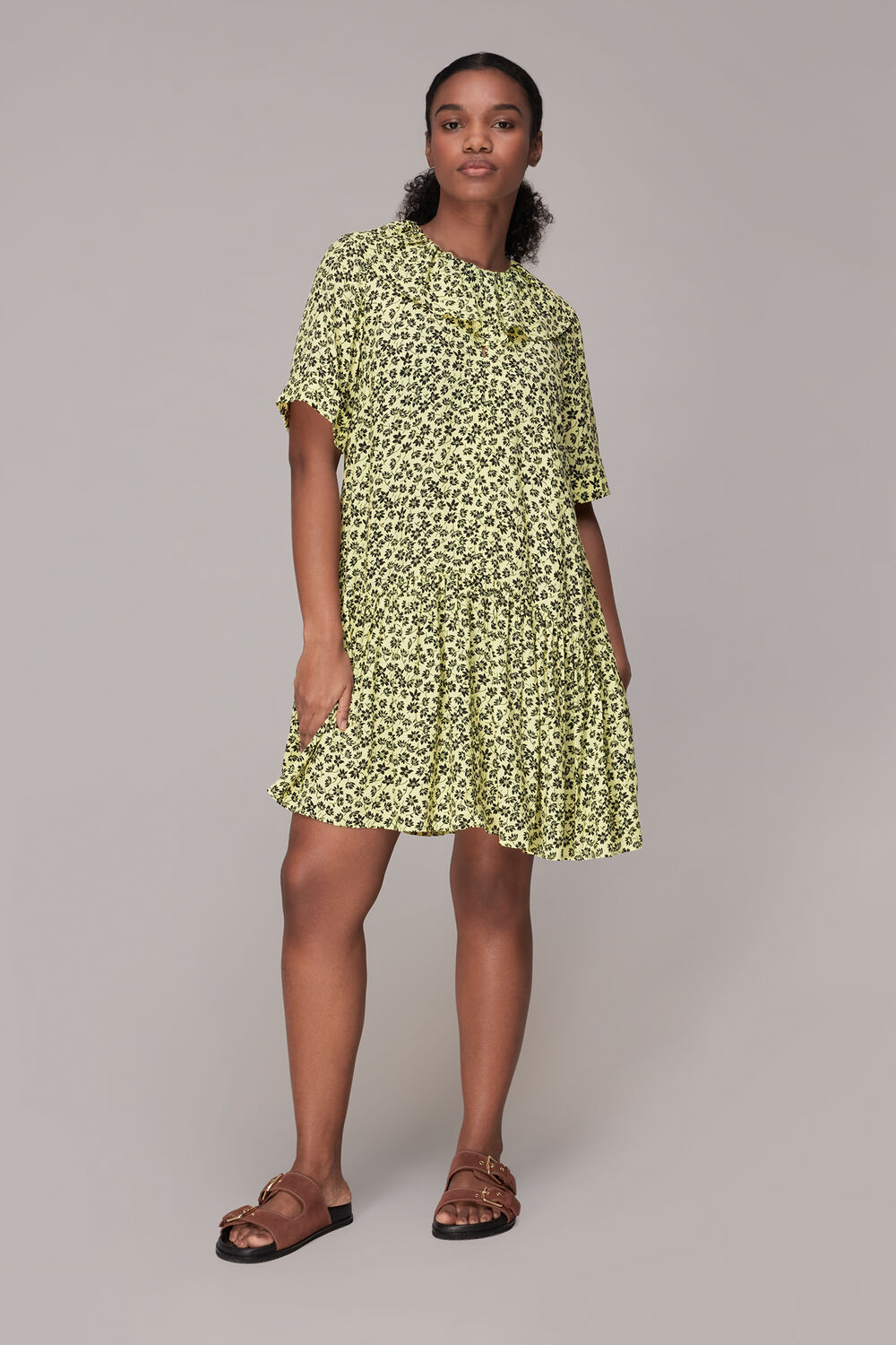 Buttercup Floral Print Dress
