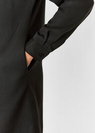 Collared Button Short Dress