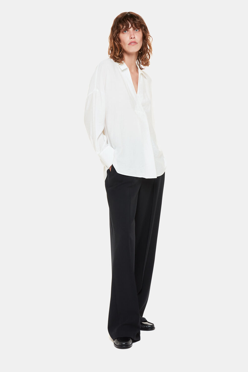 White Riley Tunic Top