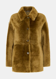Tamina Short Shearling Coat