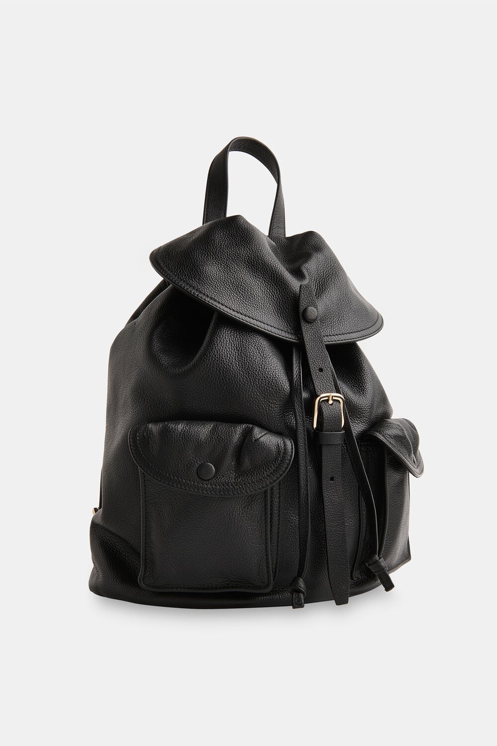 Black Sierra Pocket Detail Backpack