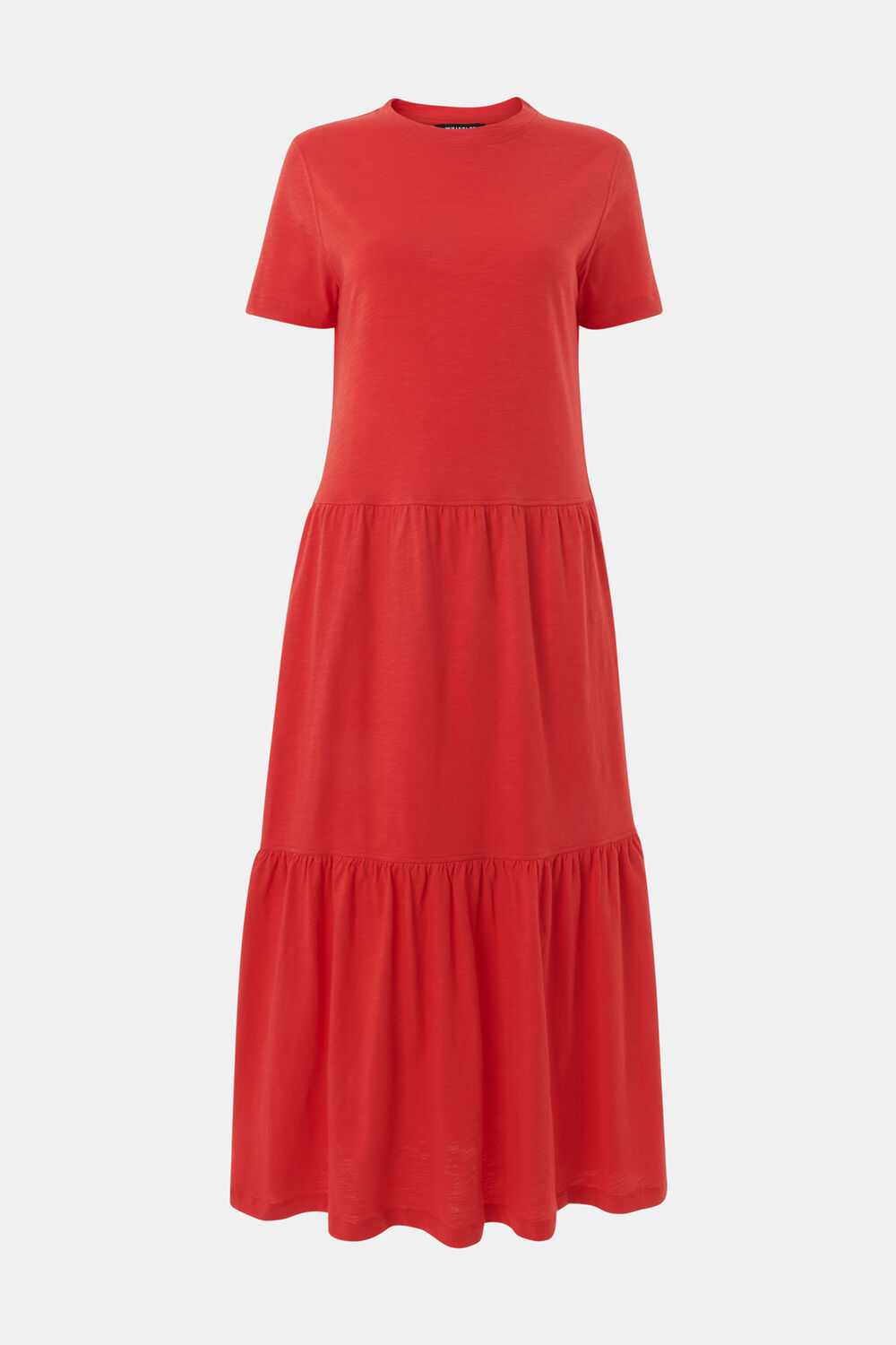 Petite Tiered Jersey Midi Dress