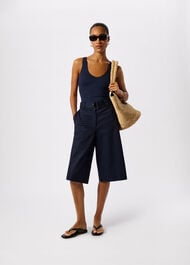 Textured Detail Swimsuit