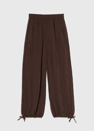 Balloon Tie Hem Trousers