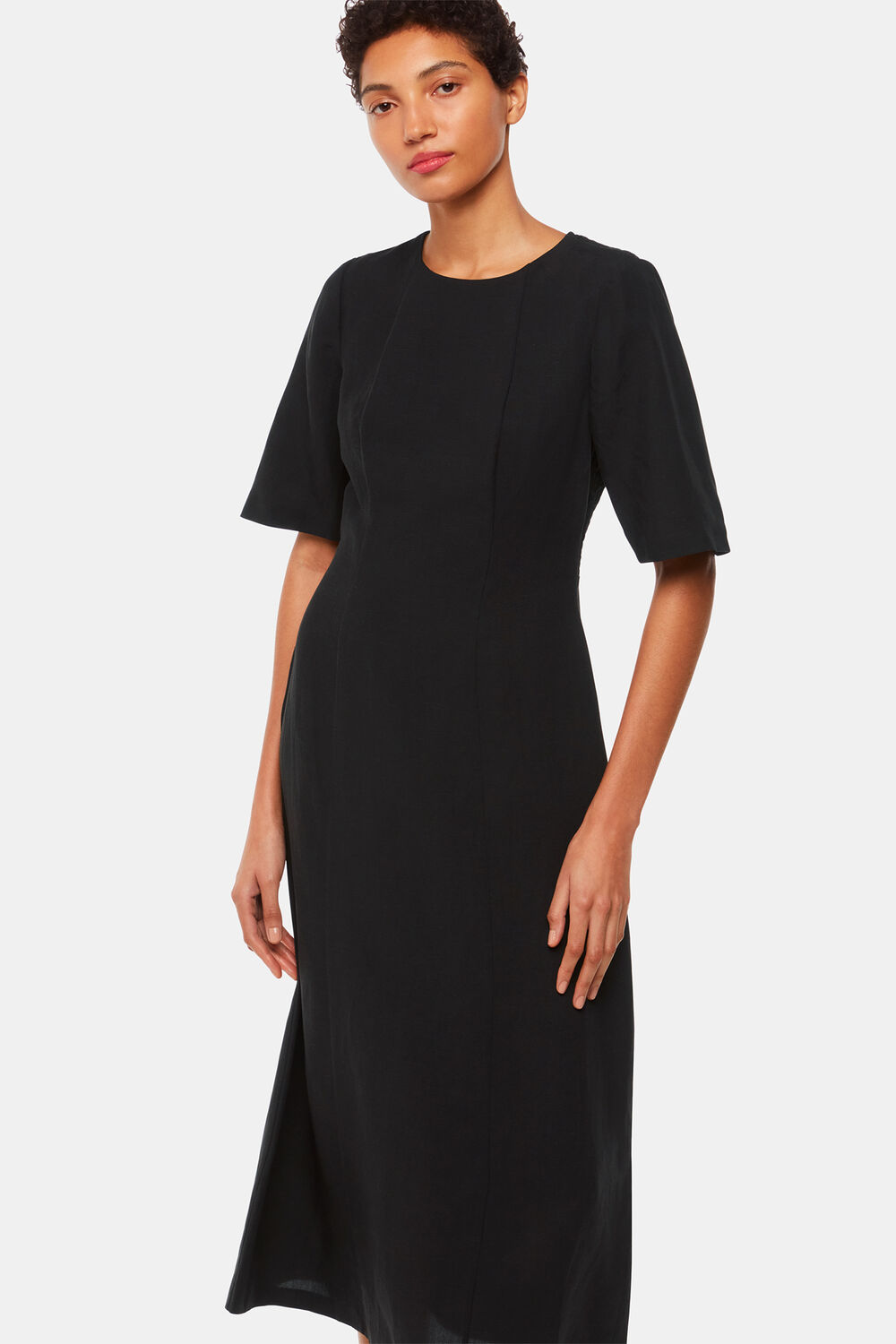 Veda Linen Blend Dress