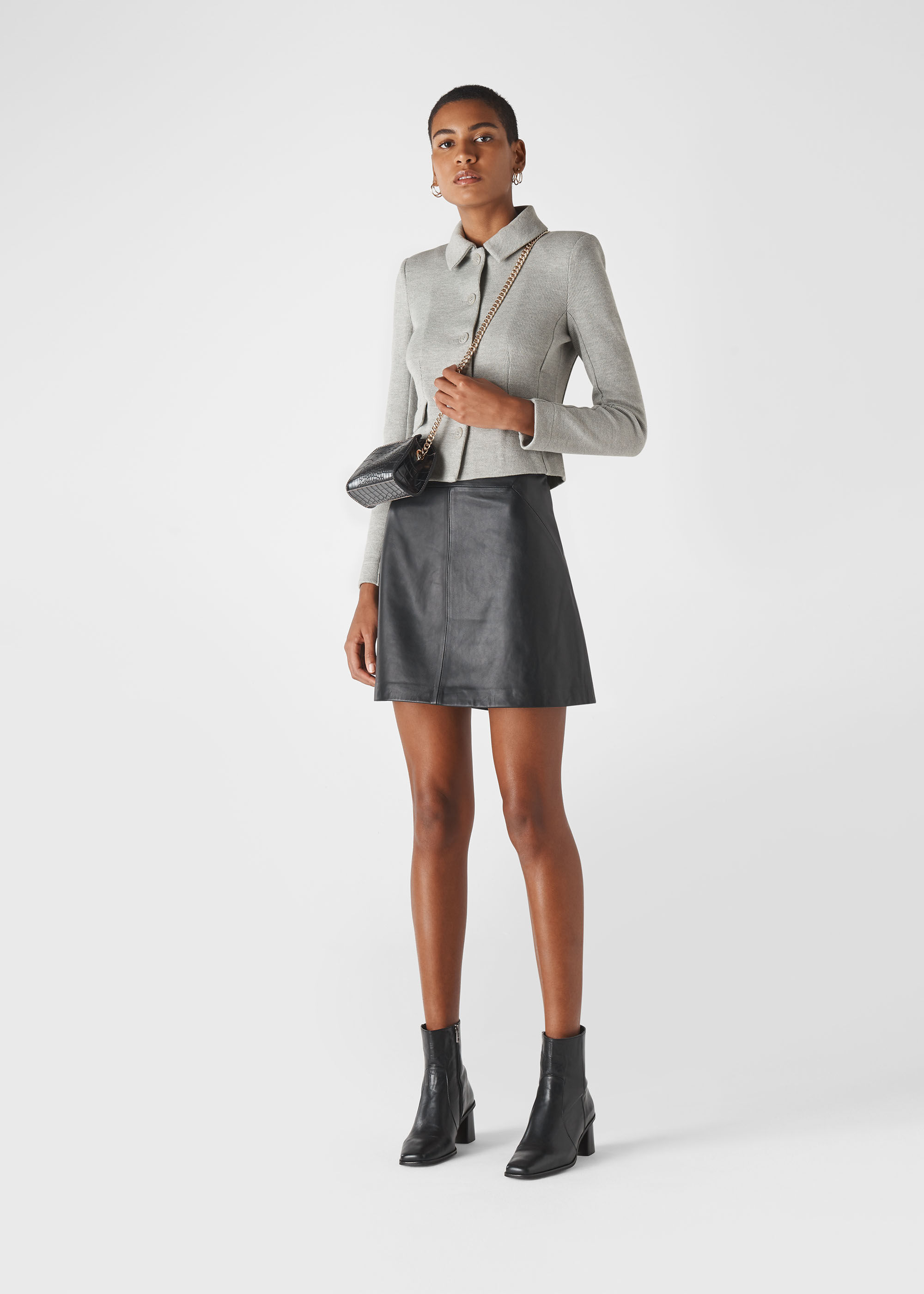 Whistles button front jersey jacket clearance