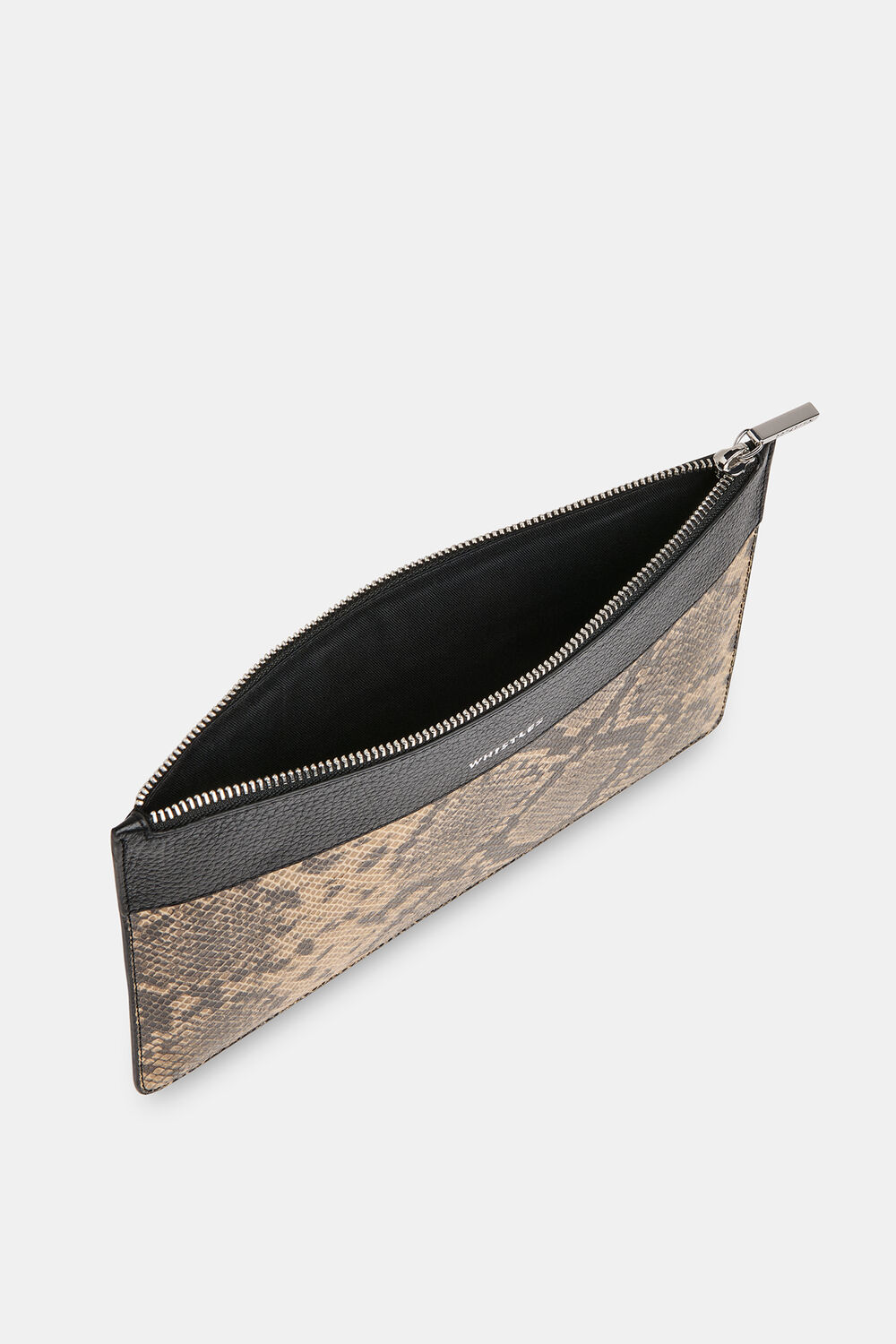 Multicolour Una Snake Panel Pouch