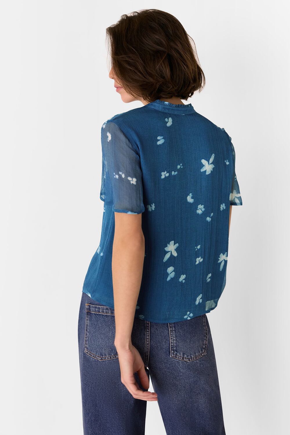 Sun Bleached Floral Blouse