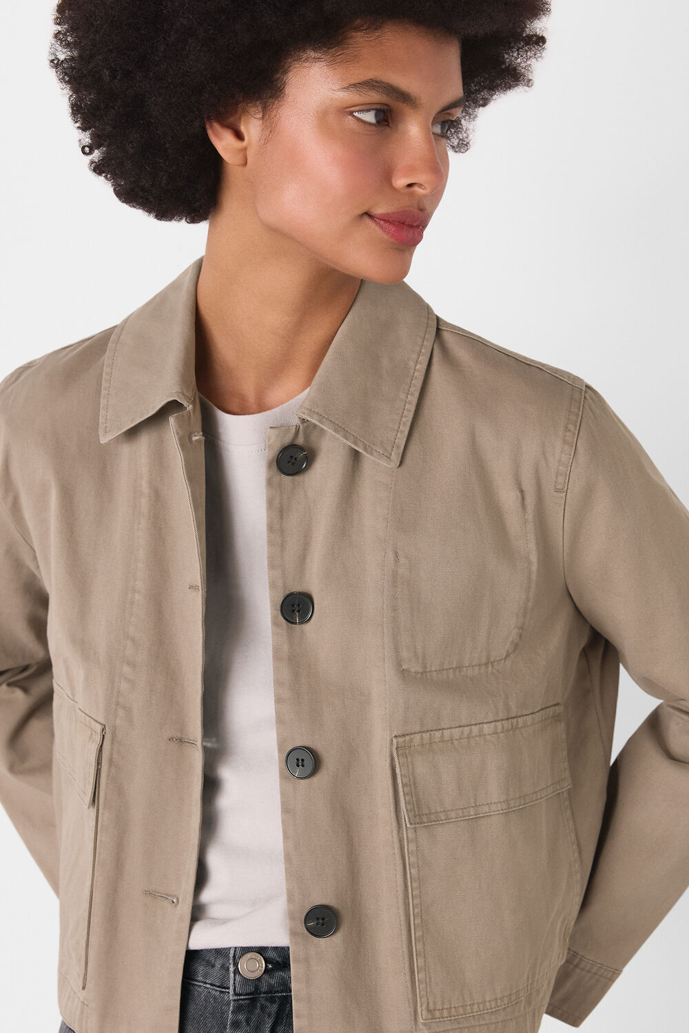 Taupe Marie Casual Jacket