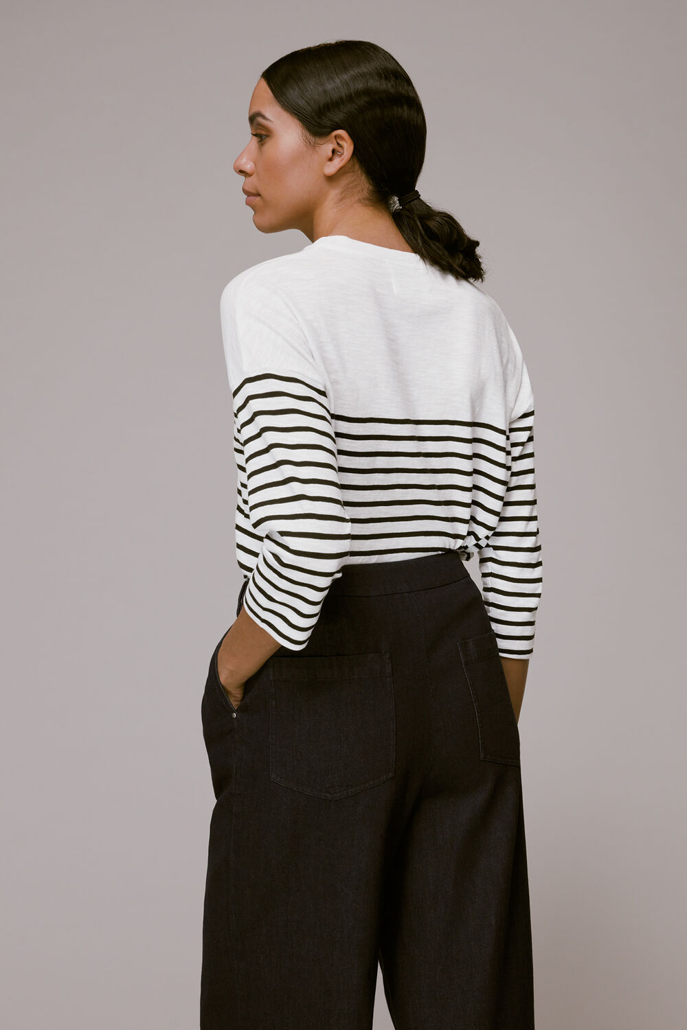 Breton Cotton Pocket Top