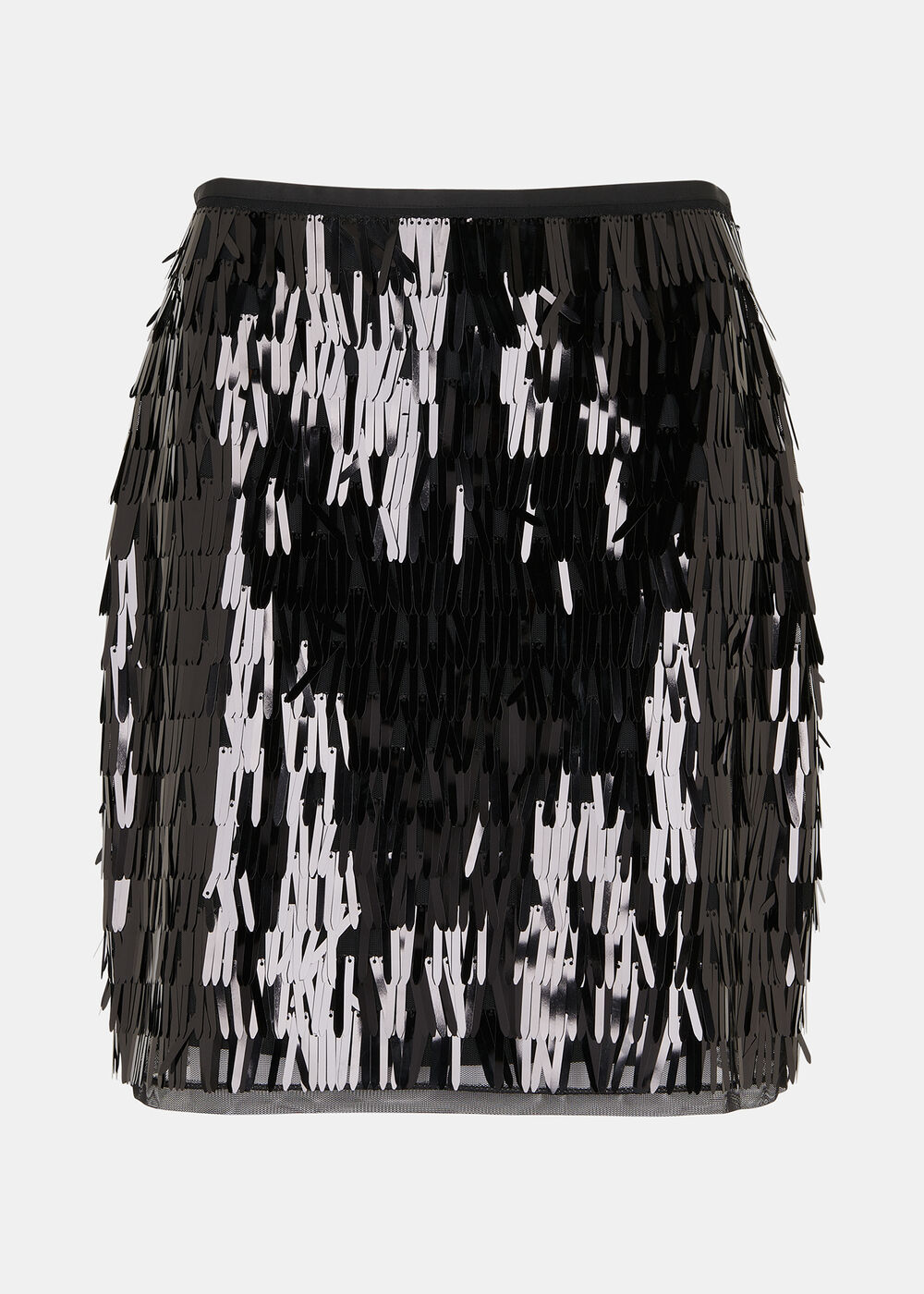Sword Sequin Mini Skirt