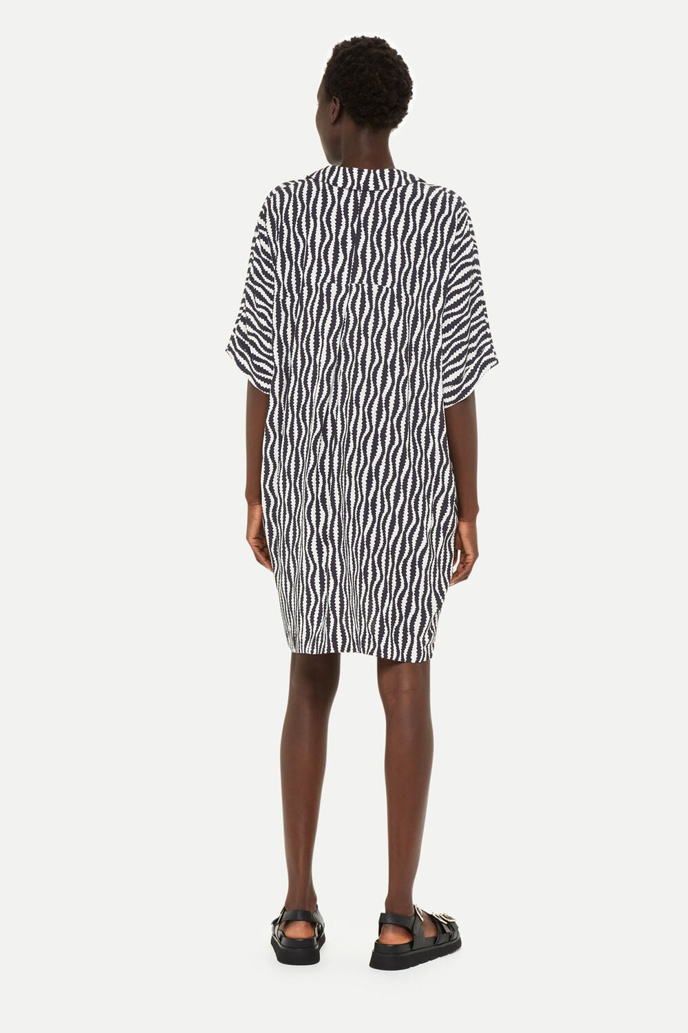 Melanie Optical Rope Dress
