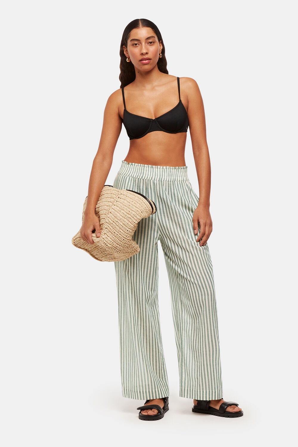 Stripe Beach Trouser