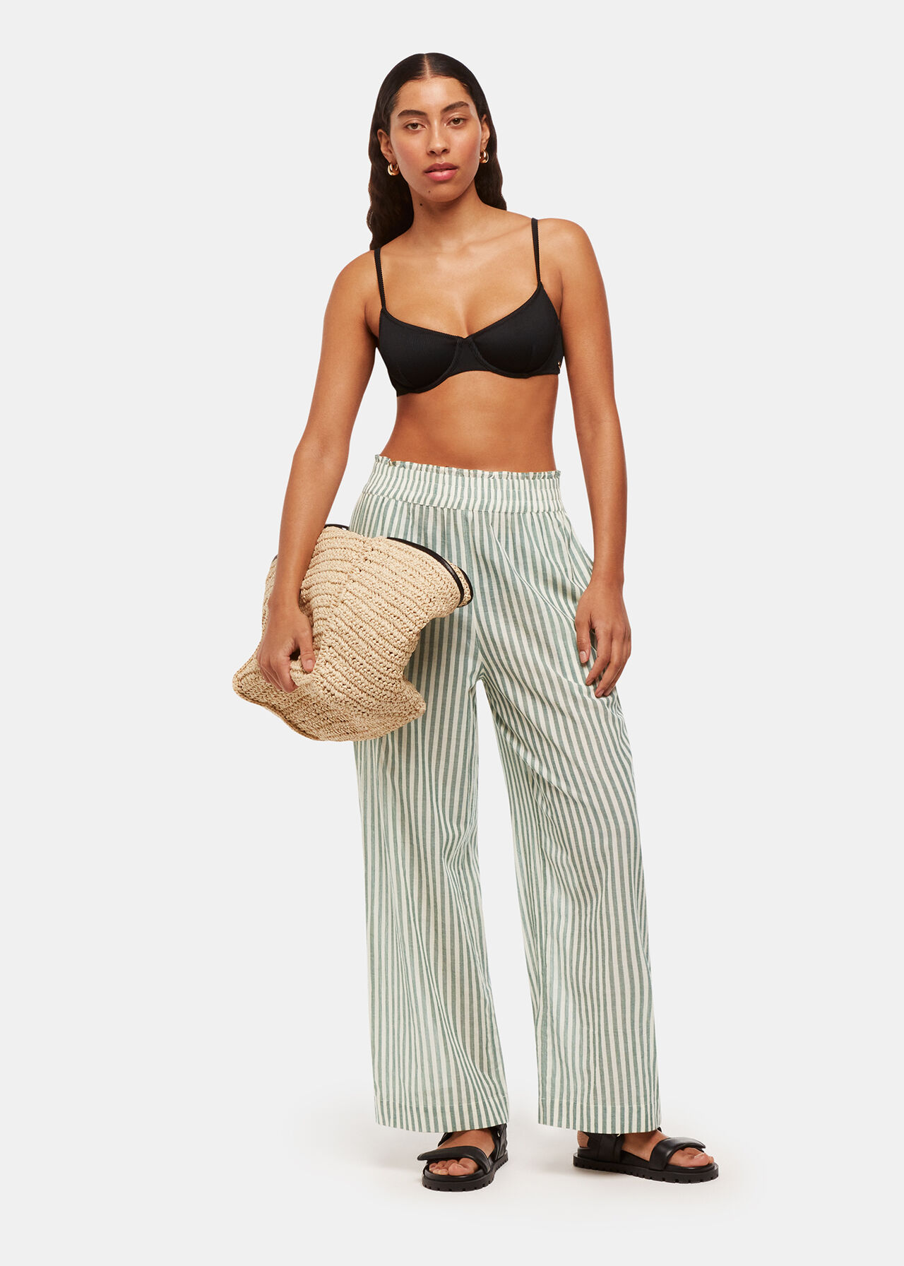 Stripe Beach Trouser
