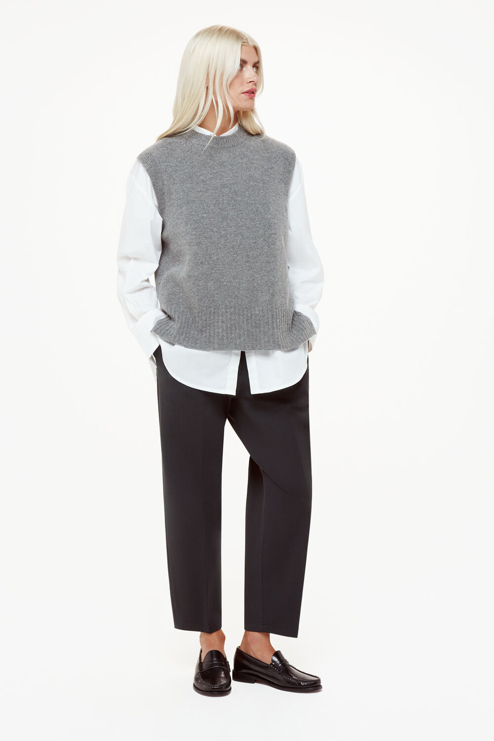 Black Petite Lila Ponte Pants&nbsp;