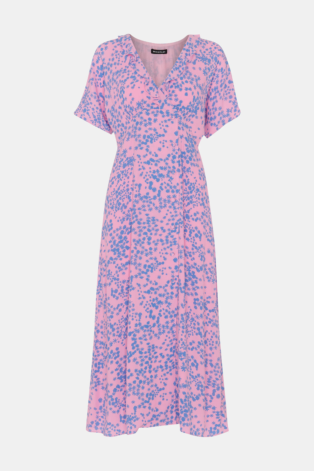 Dandelion Floral Midi Dress