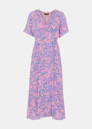 Dandelion Floral Midi Dress