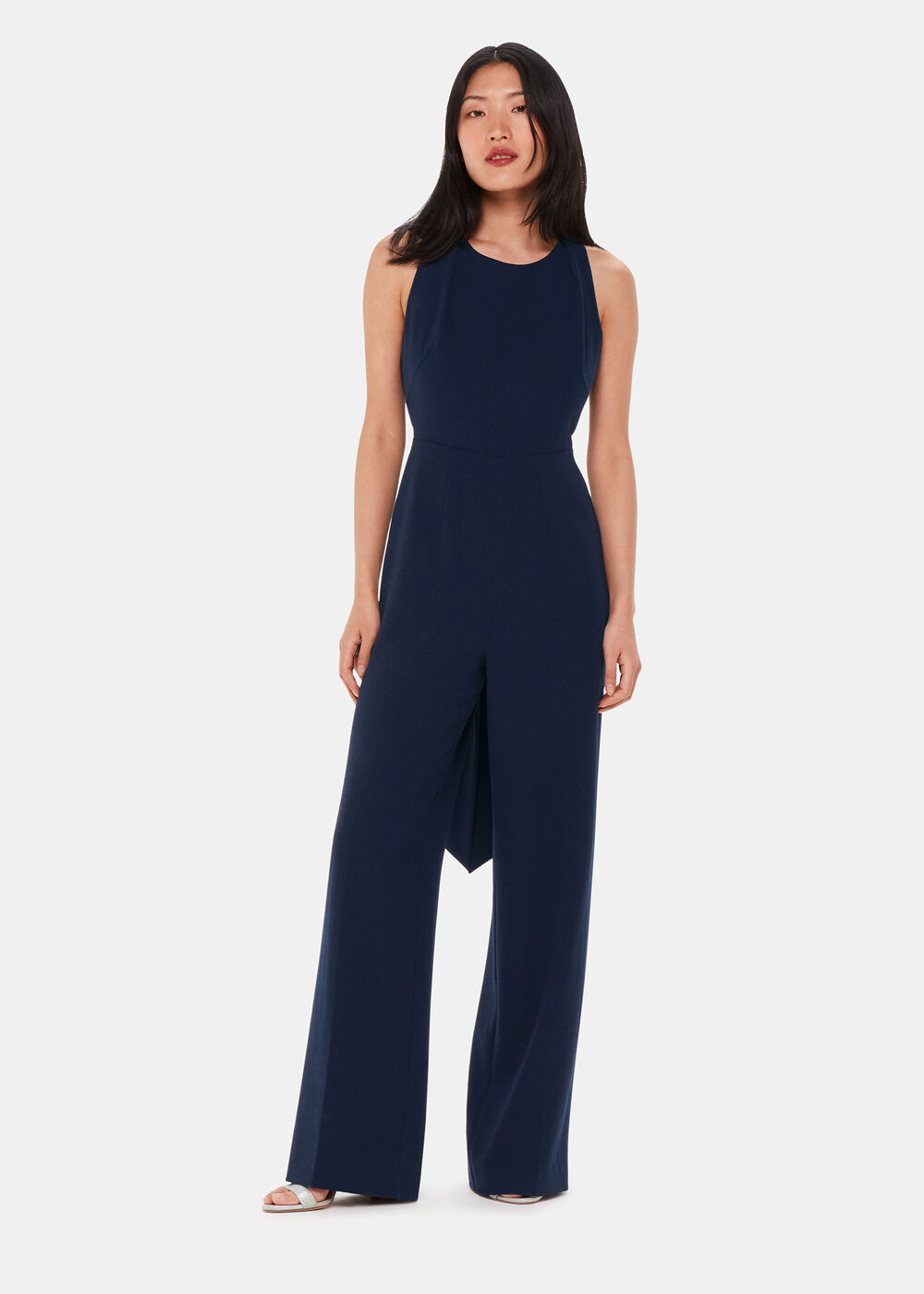 Tie Back Maxi Jumpsuit