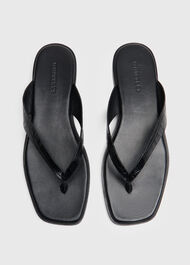 Croc Embossed Flip Flop