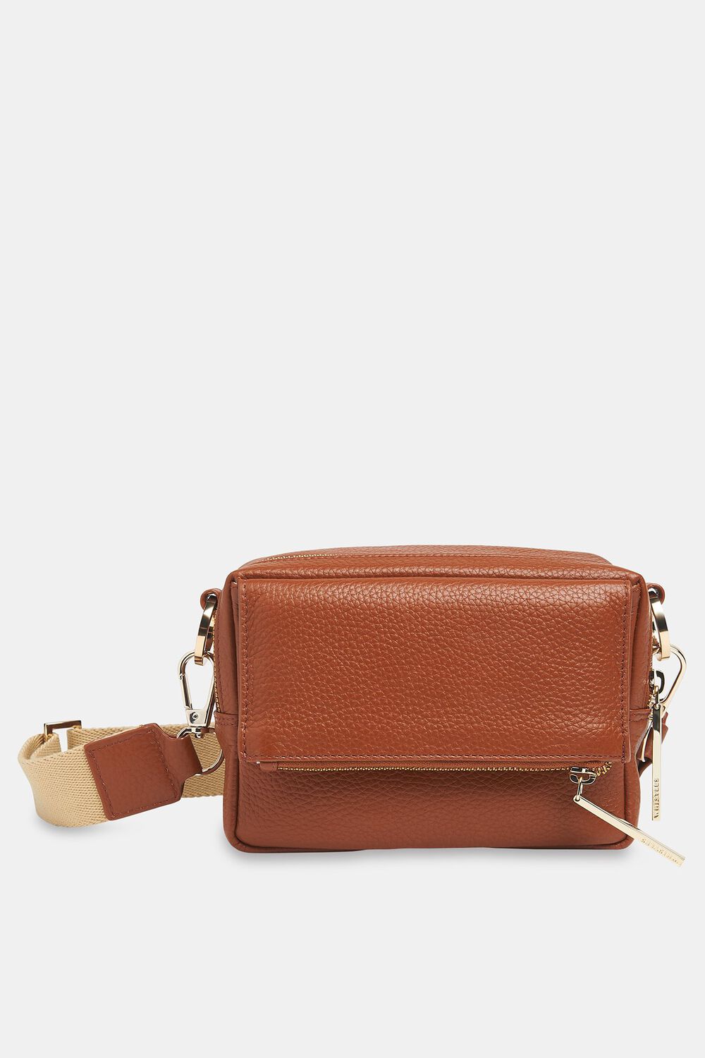 Tan Bibi Crossbody Bag