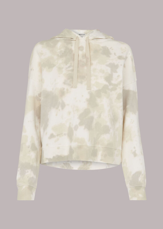 Neutral Tie Dye Hoodie