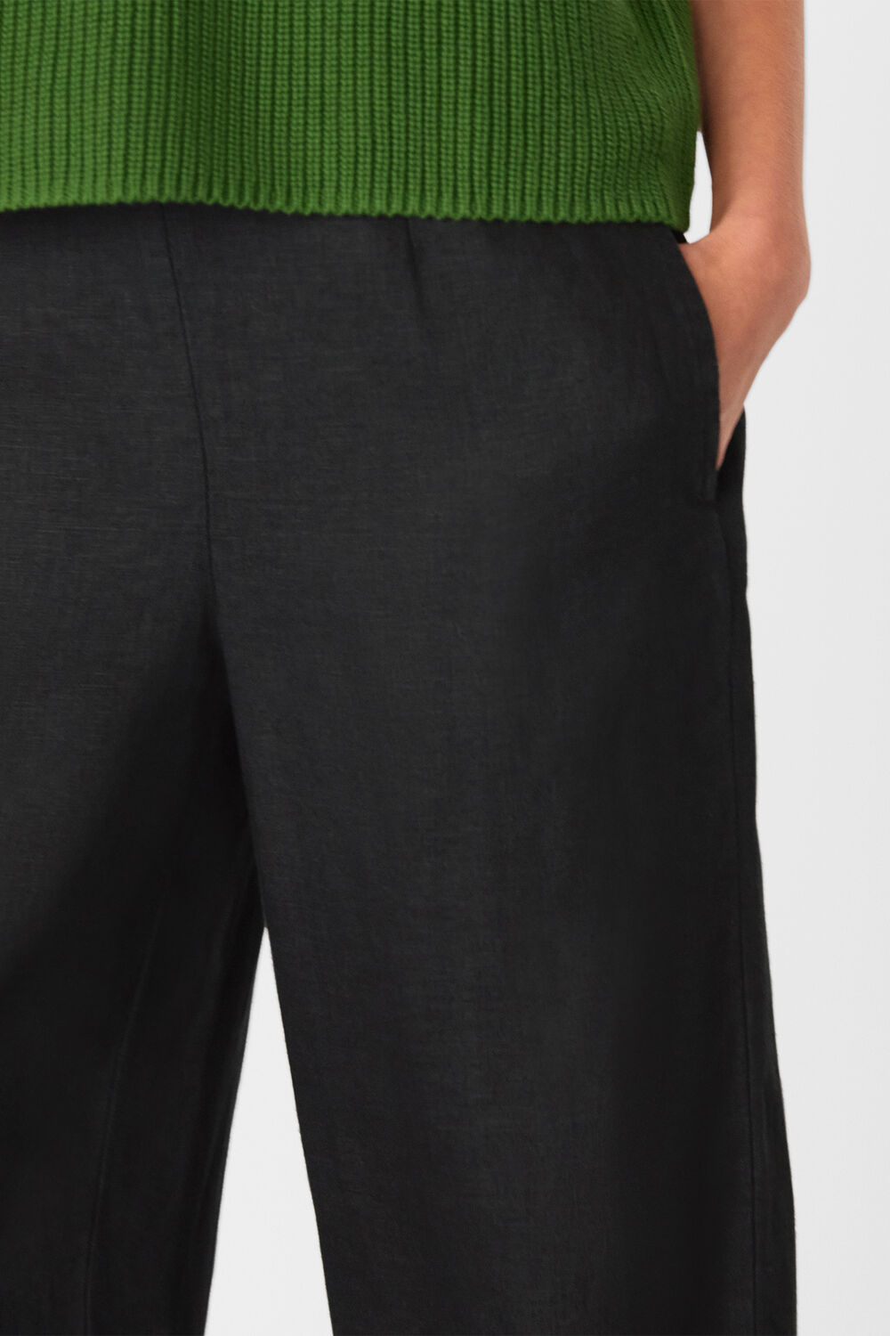 Linen Ankle Length Trouser