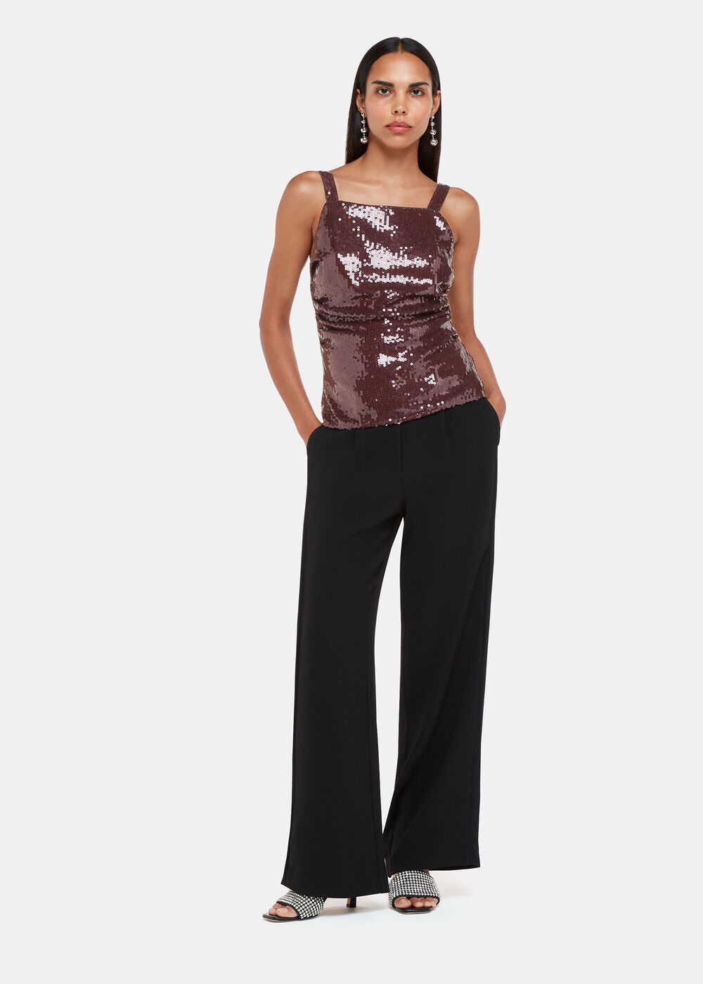 Sequin Cami Top