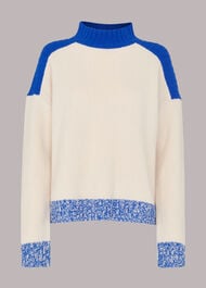 Mouline Trim Sweater