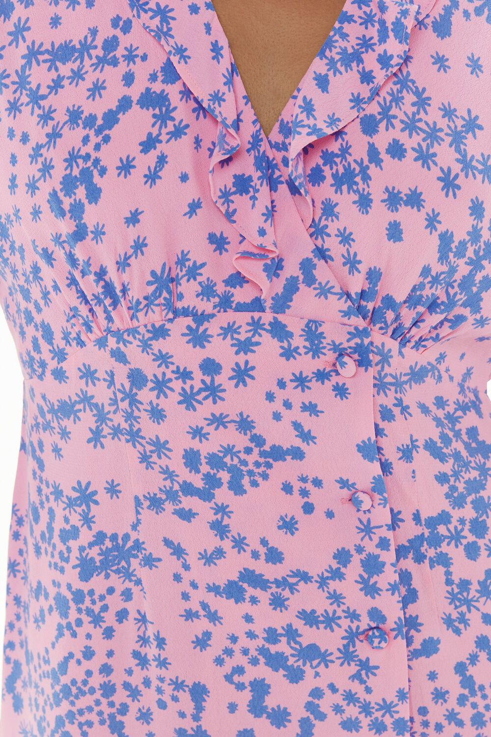 Dandelion Floral Midi Dress