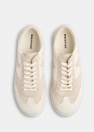 Suede Leather Mix Trainer