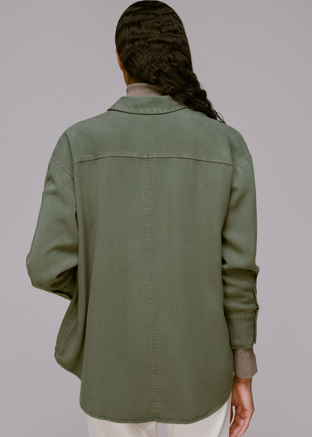 Suzie Oversized Tencel Shirt