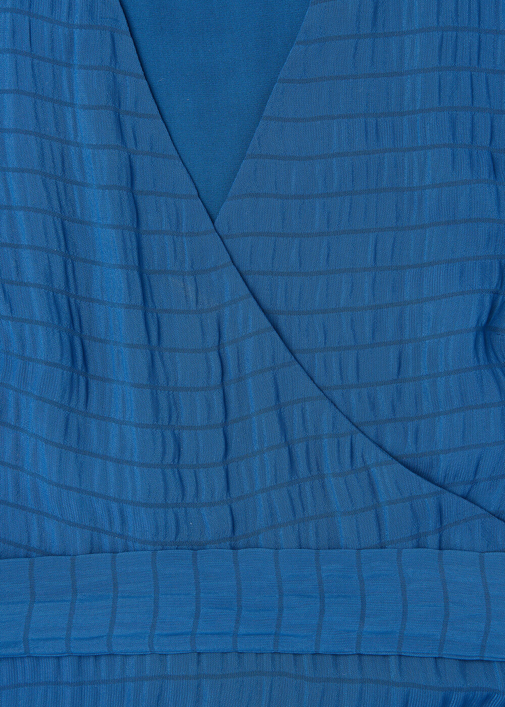 Alex Textured Wrap Midi Dress