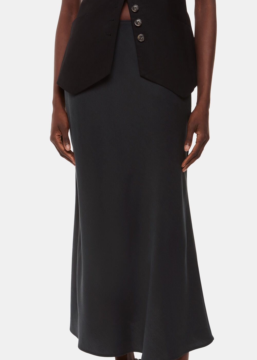 Louise Bias Cut Skirt