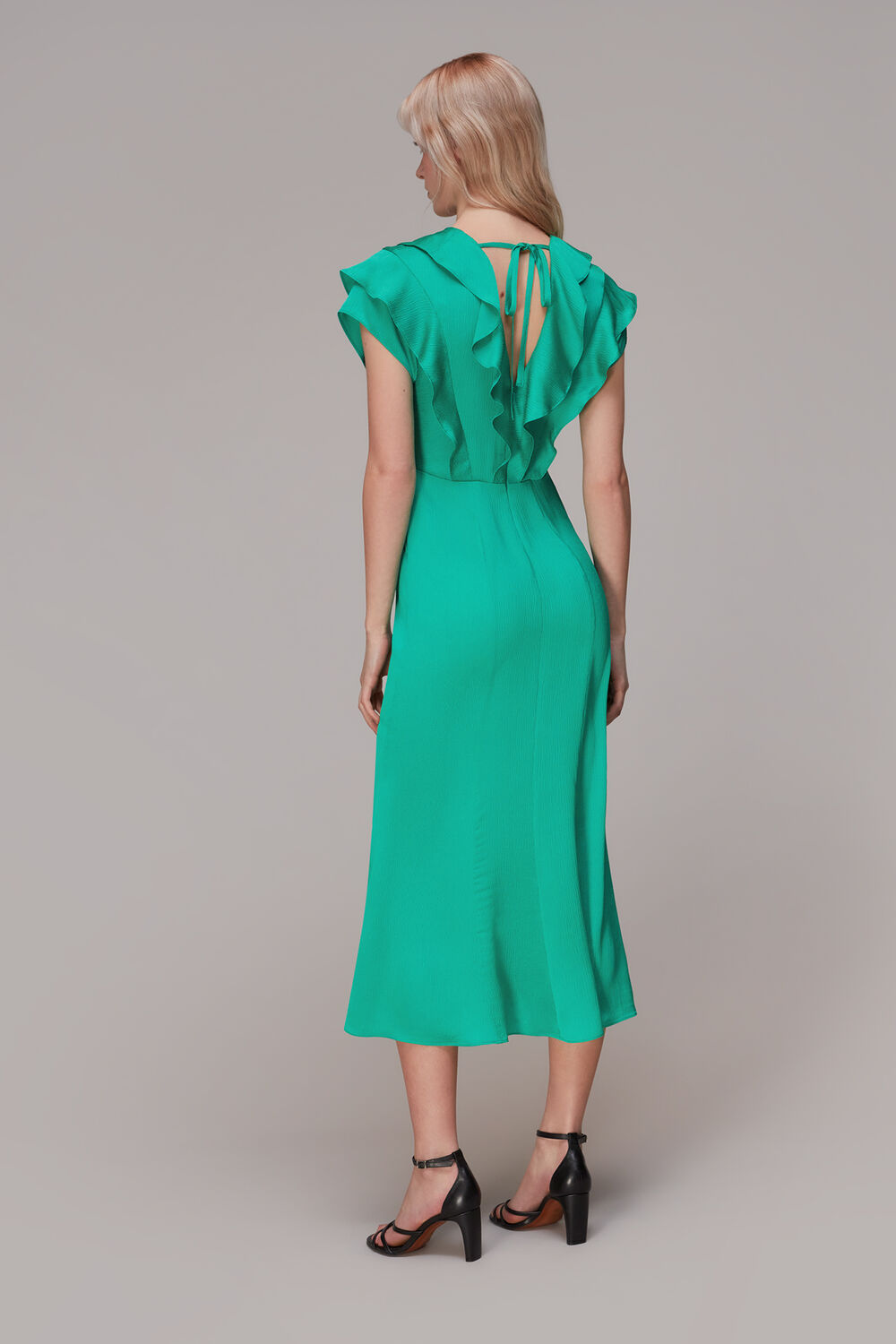 Adeline Frill Midi Dress