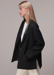 Maria Flecked Wool Jacket