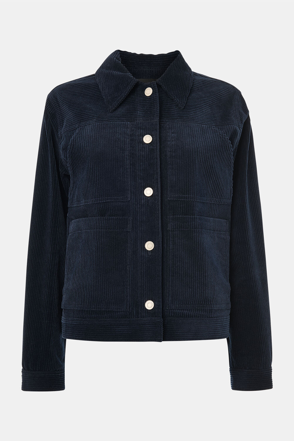 Casual Pocket Cord Jacket