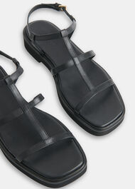 Dora Caged Square Toe Sandal