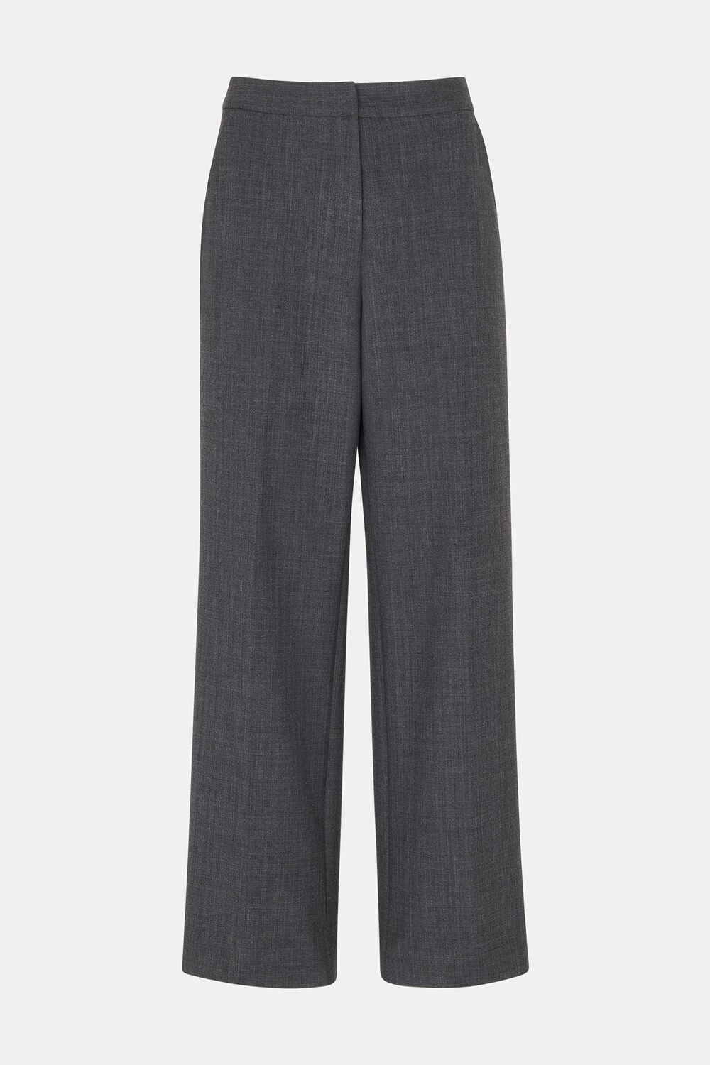 Grey Marl Natalie Wool Blend Pants&nbsp;