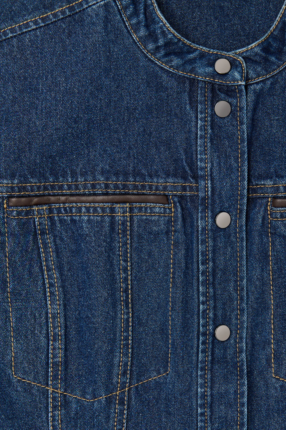 Myra Denim Midi Dress