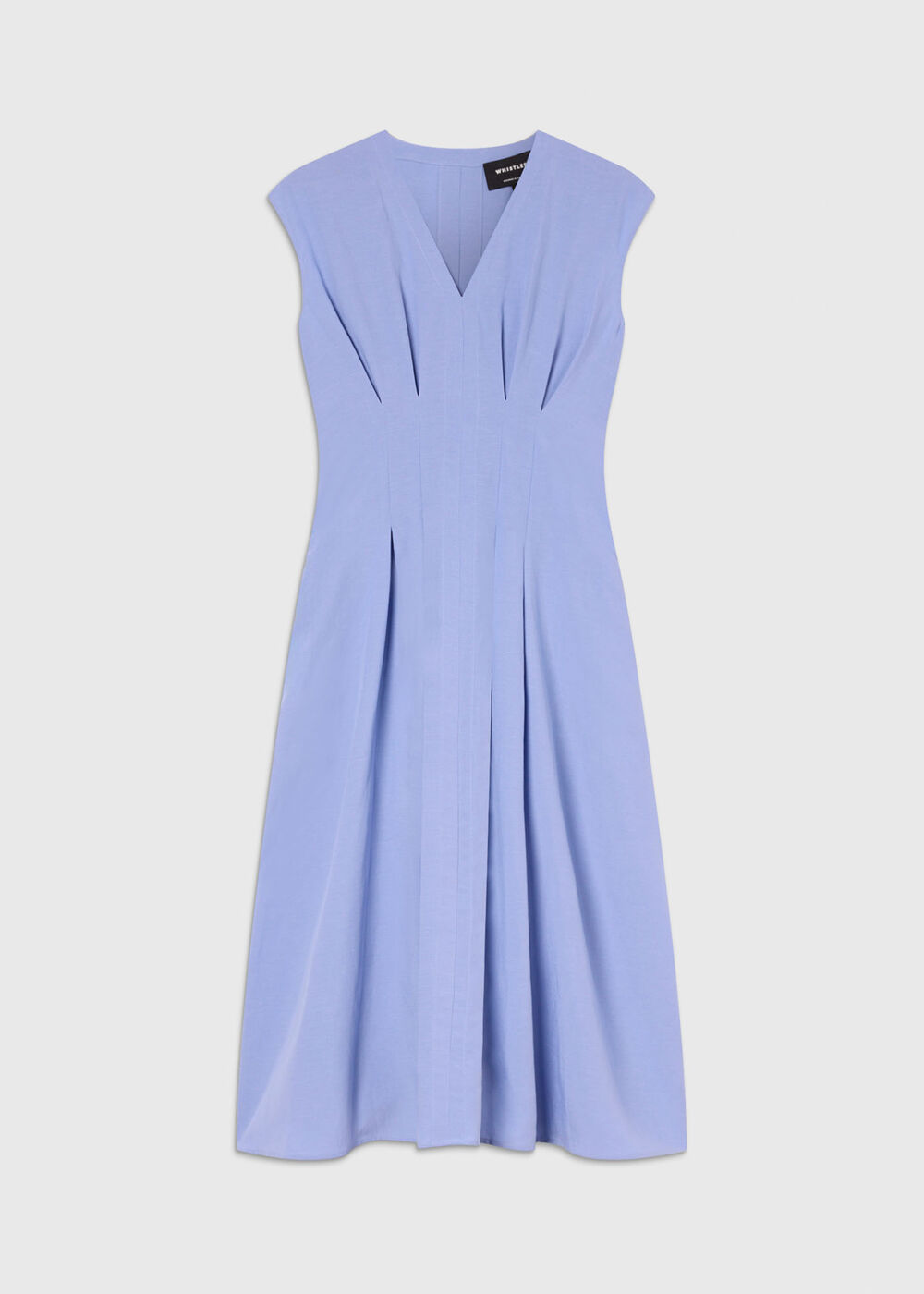 Panel Linen Blend Dress