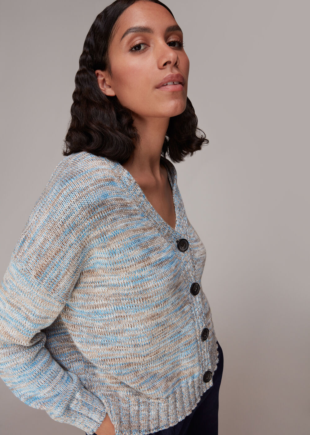 Dakota Flecked Cardigan