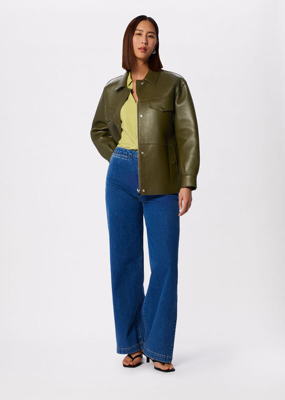 Pale Green Sasha Relaxed Top