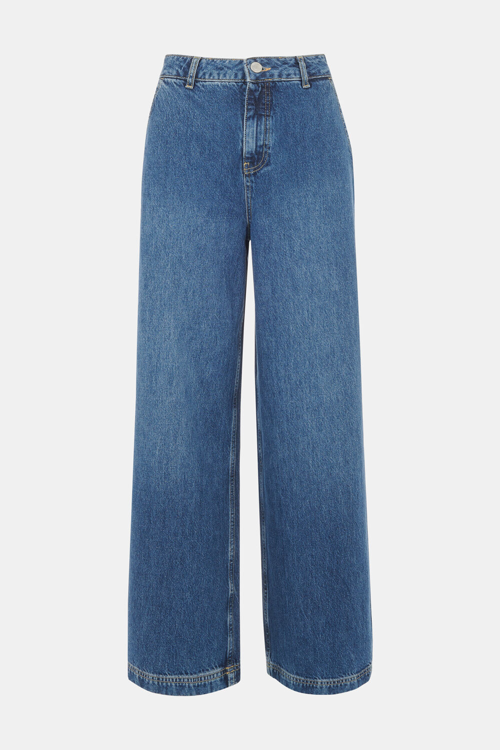 Wide Leg High Waist Jean