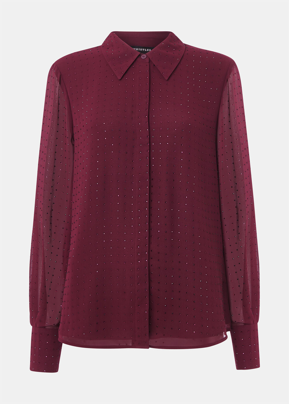 Hot Fix Sheer Shirt