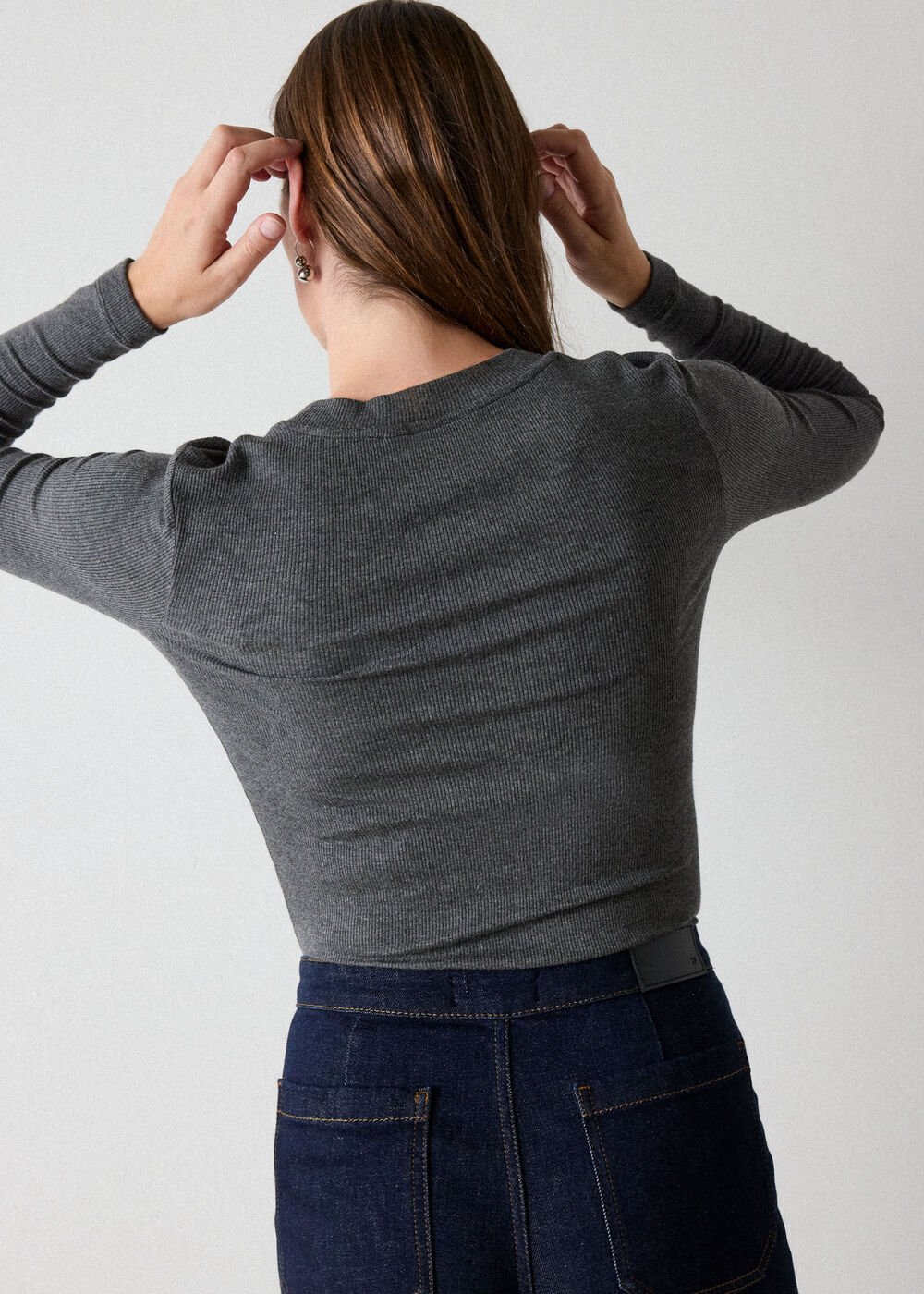 Essential Ribbed Crew