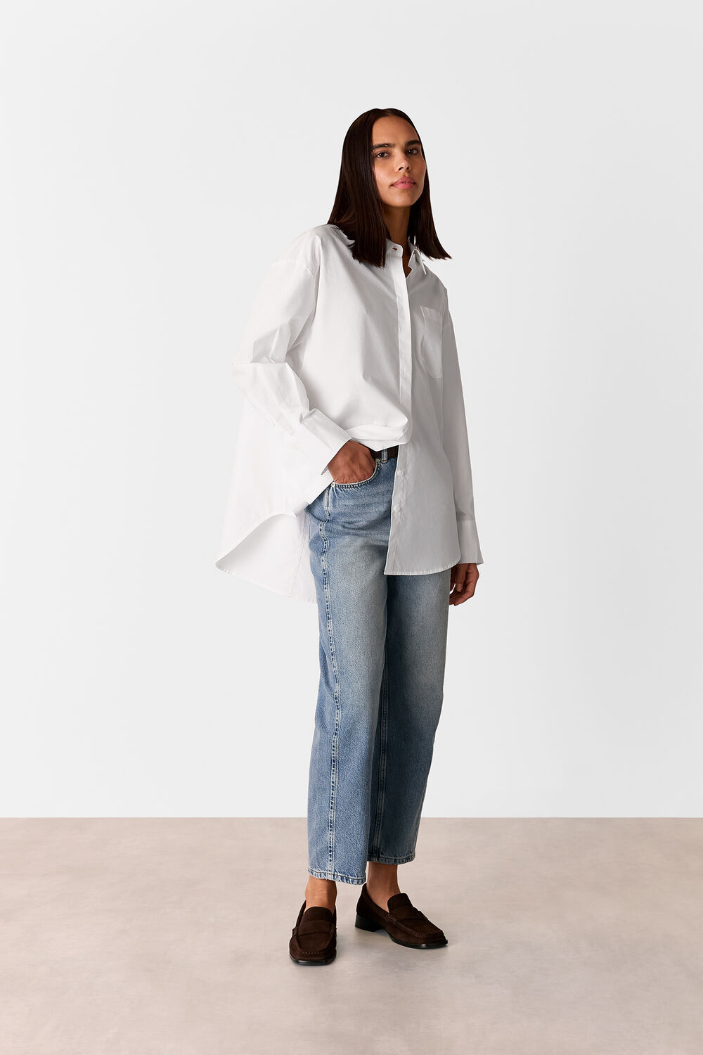 Oversized Cotton Shirt
