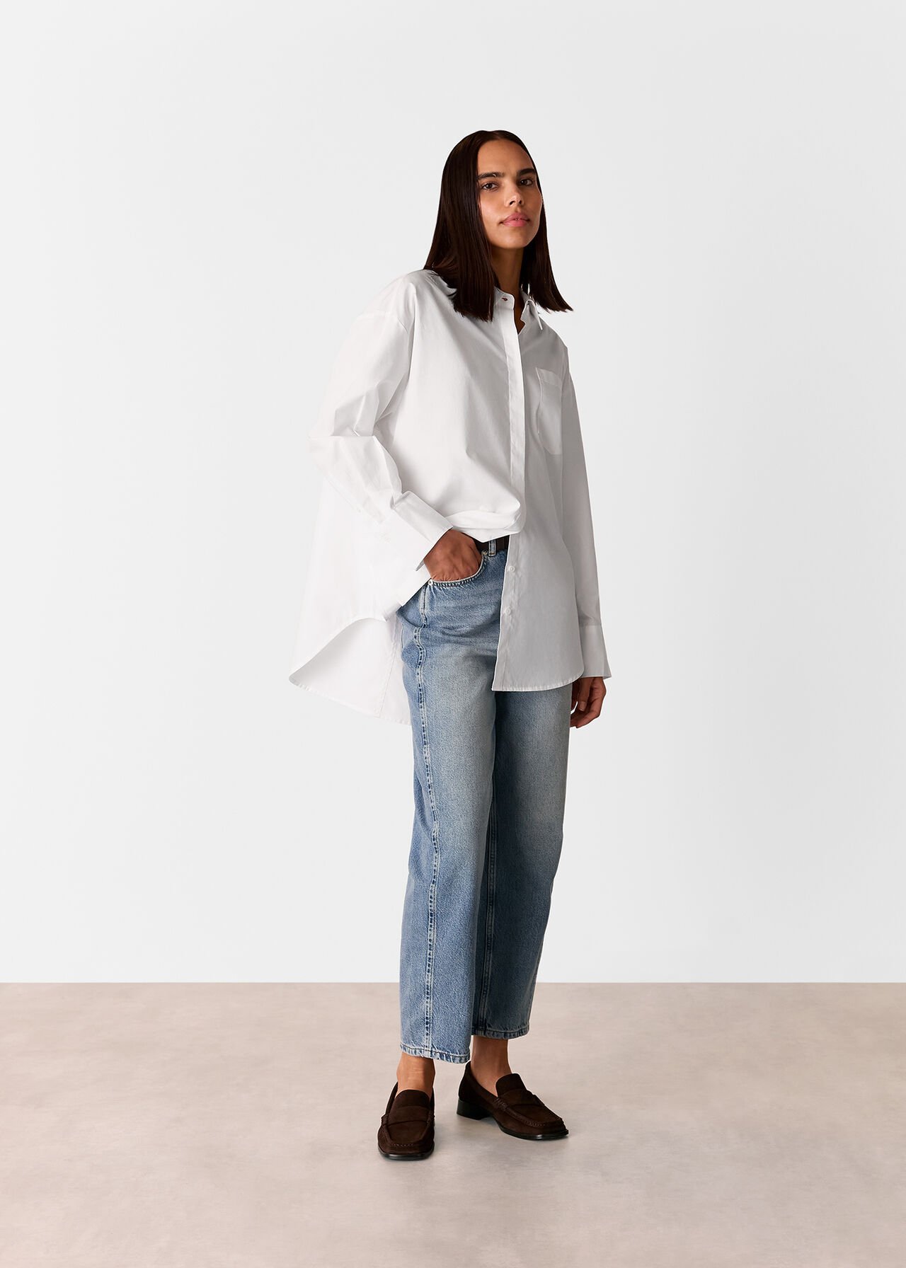 Oversized Cotton Shirt