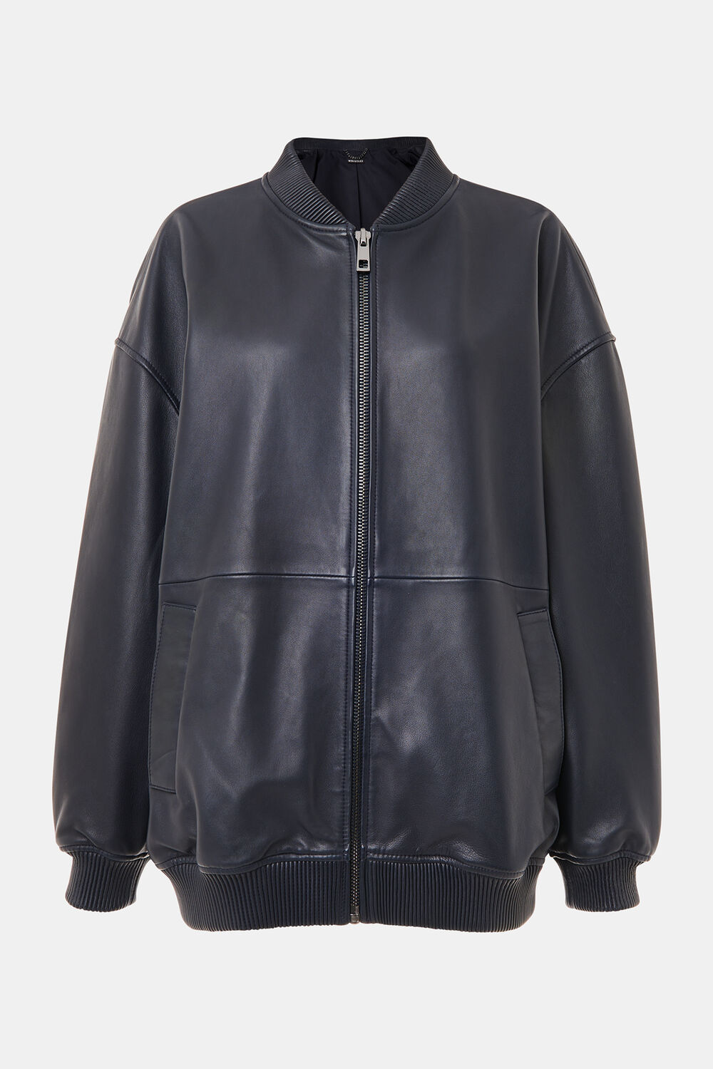 Erin Leather Bomber