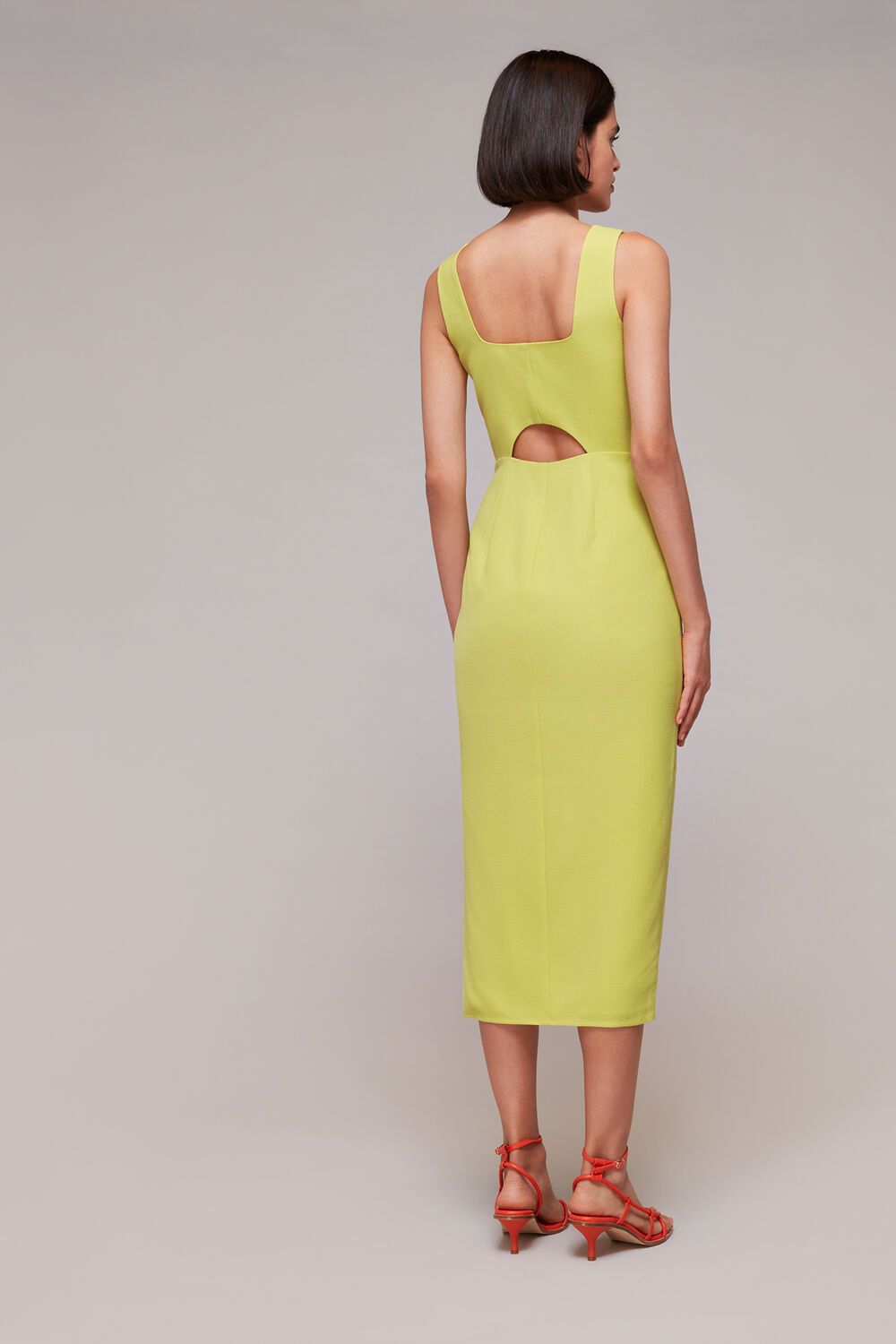 Elenor Square Neck Midi Dress